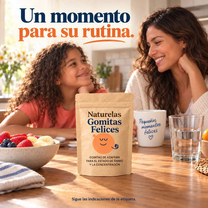Una gomita al día con el desayuno, la rutina de Gomitas Felices
